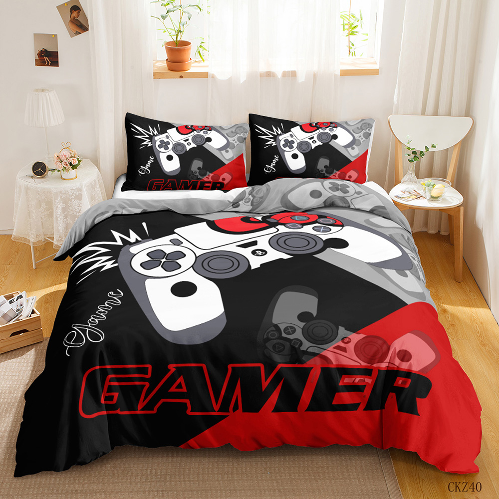 3D Printing Videos - Gamer Bedding Sets para o Menino,