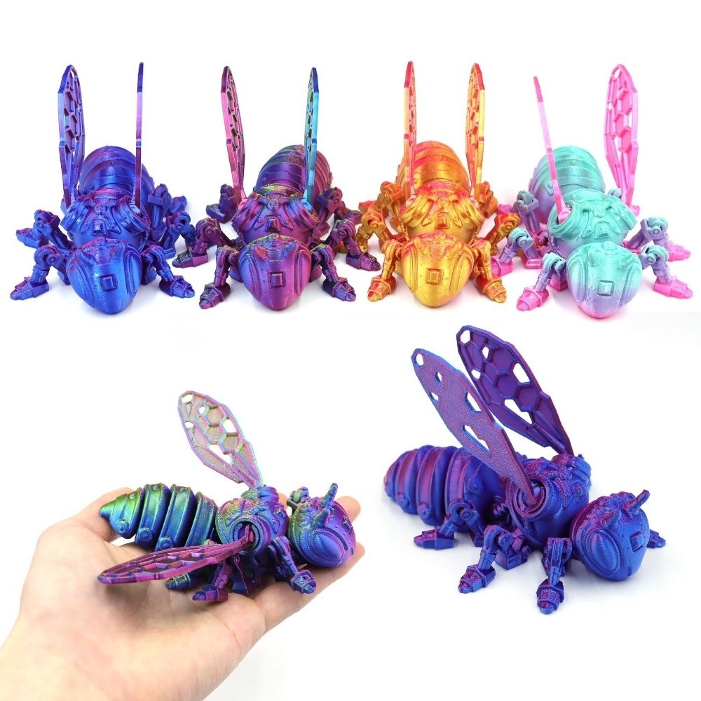 3D Printing Joint - Modelo de abelha com impressão 3D