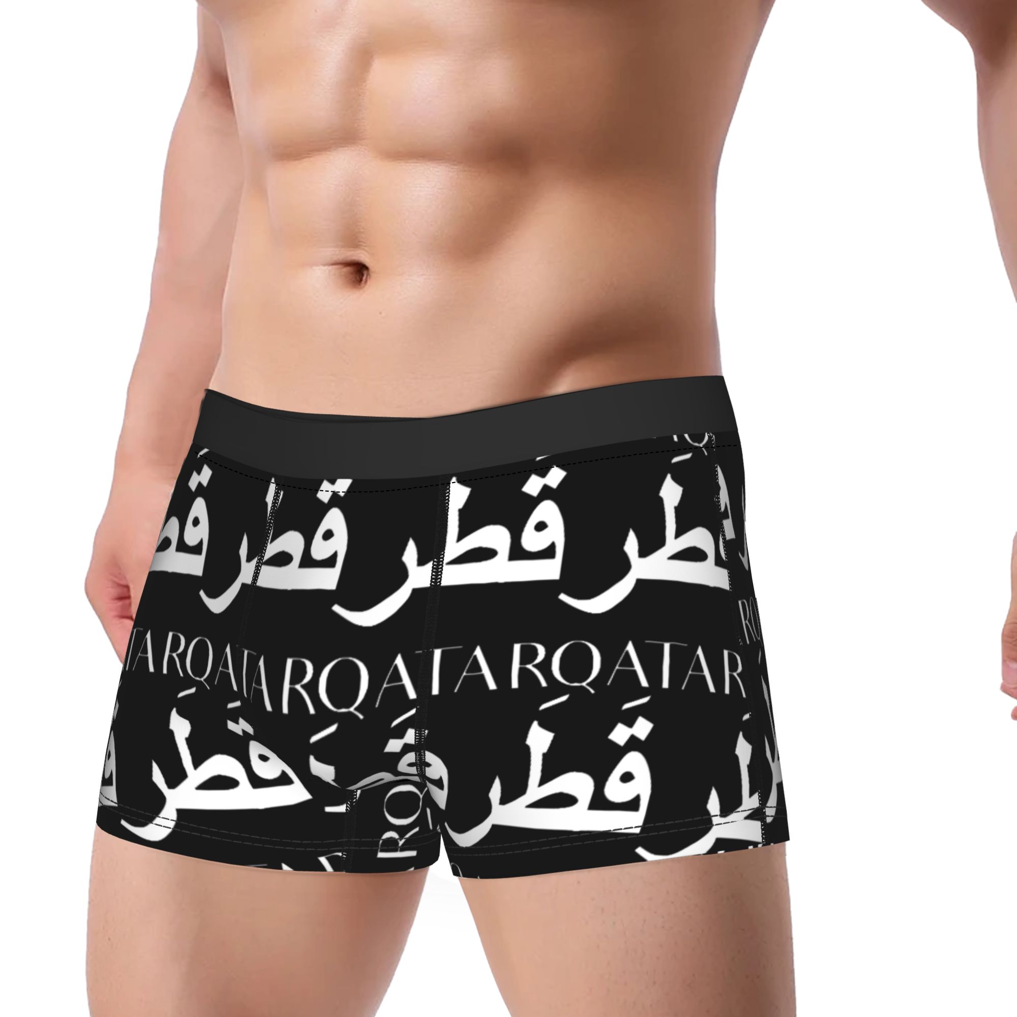 Cueca boxer com estampa de cal - 3D Printing Qatar avaliação e preço