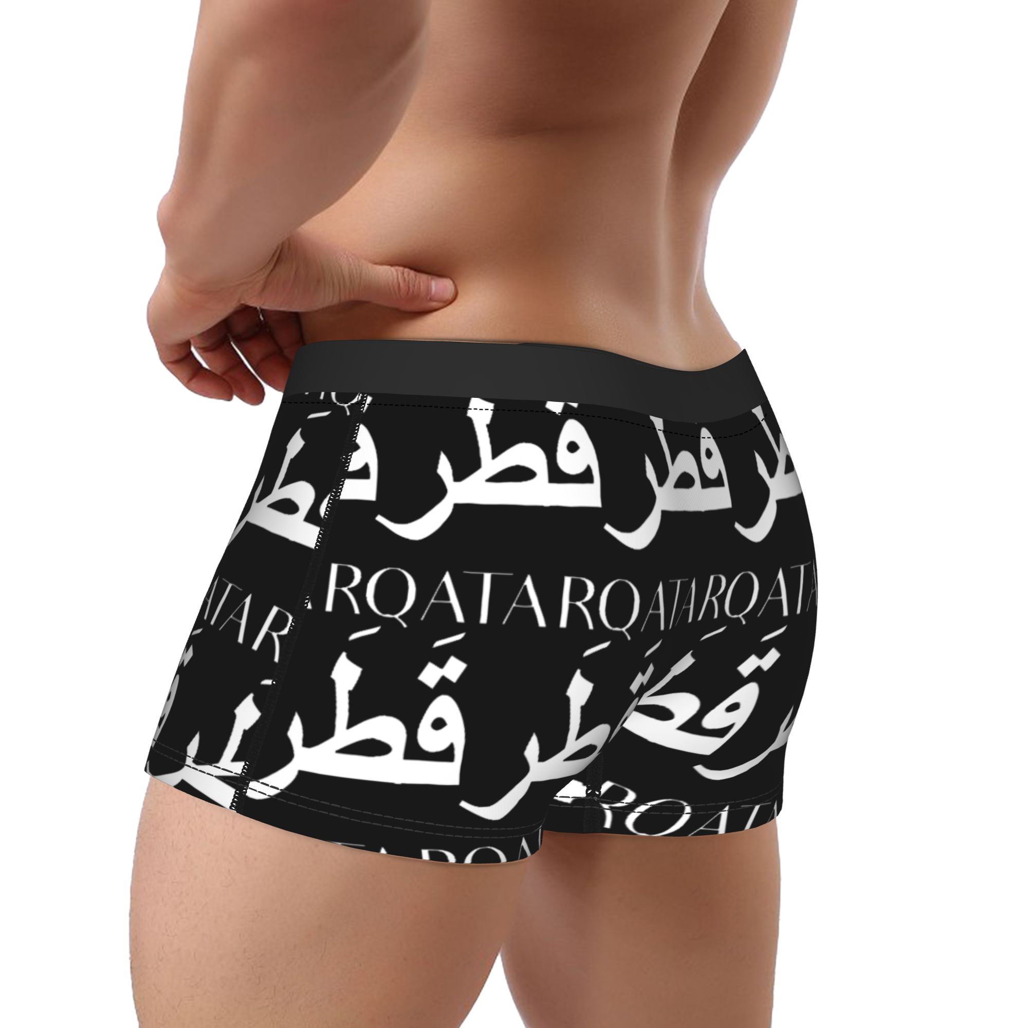 Cueca boxer com estampa de cal - 3D Printing Qatar avaliação e preço
