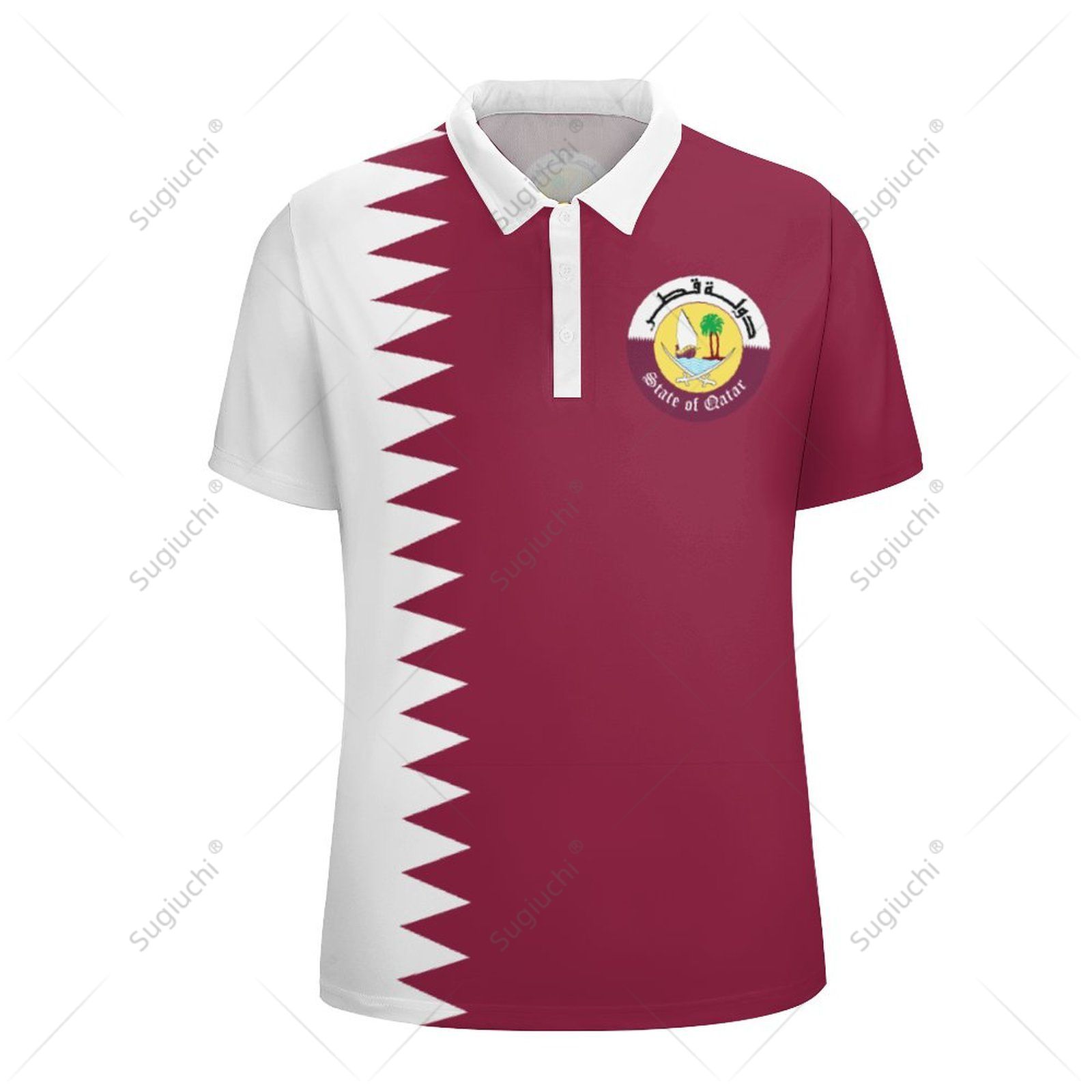 Camisa Polo Unissex com Estamp - 3D Printing Qatar avaliação e preço