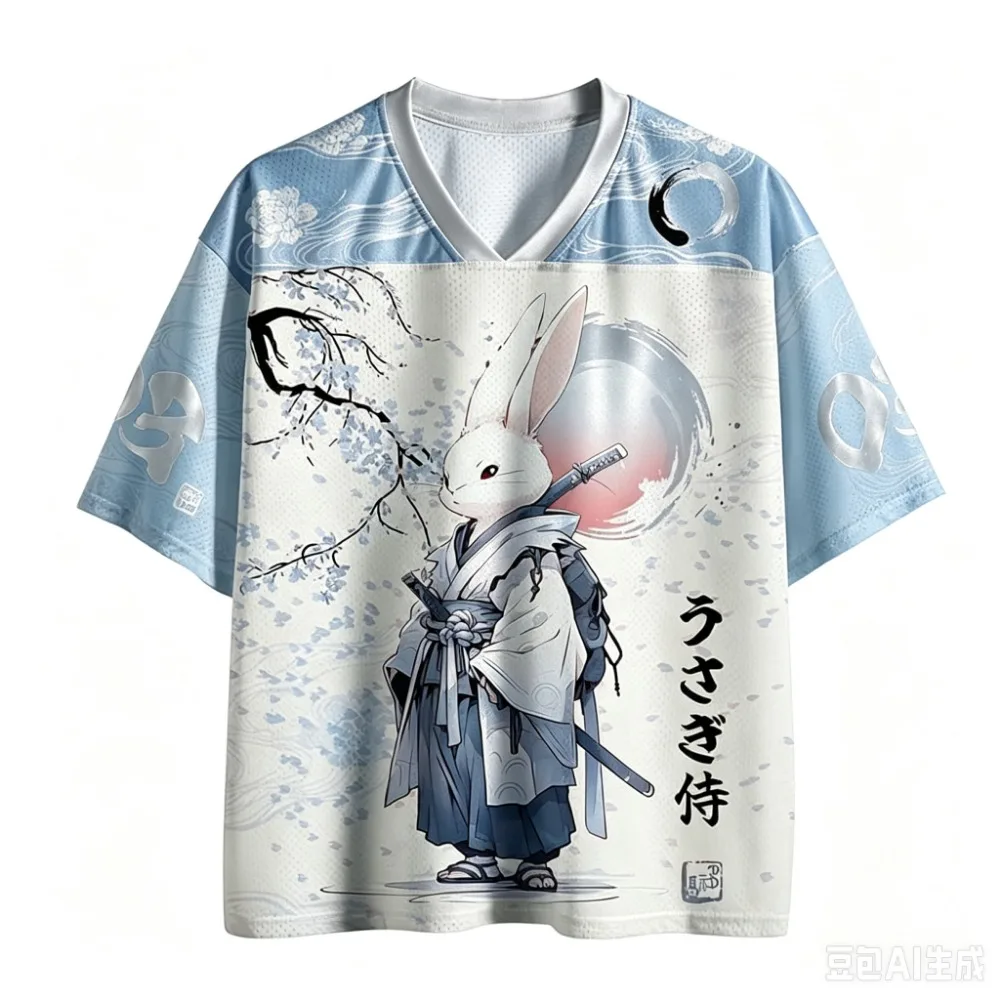 Camiseta Masculina com Decote  - 3D Printing Rabbit avaliação e preço