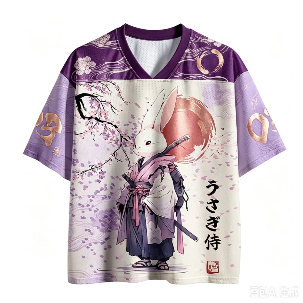 Camiseta Masculina com Decote  - 3D Printing Rabbit avaliação e preço