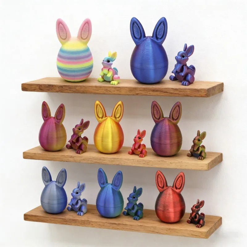 Ornamento de Coelho da Páscoa, - 3D Printing Rabbit avaliação e preço