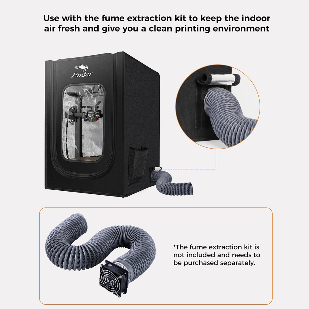 Caixa de impressora 3D Crealit - 3D Printer Enclosure Frame avaliação e preço