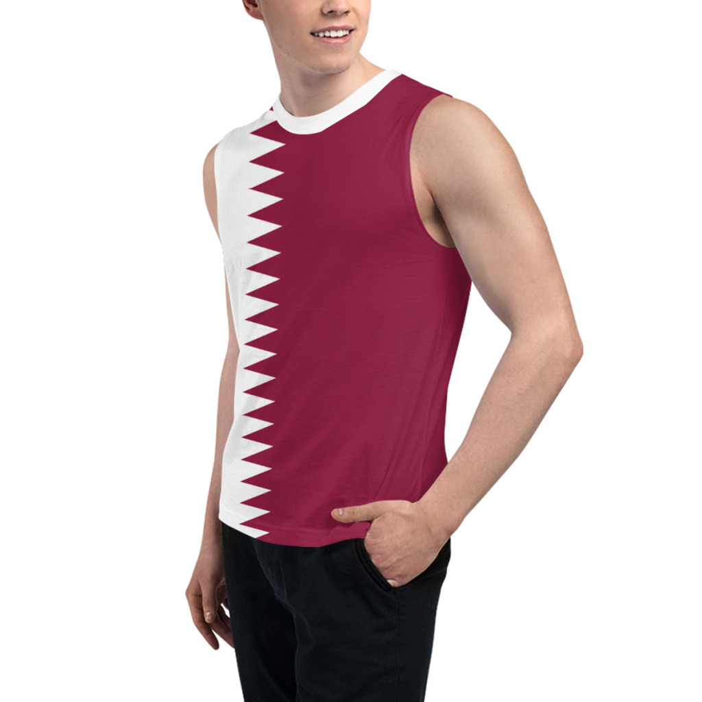 Camiseta Sem Mangas com Bandei - 3D Printing Qatar avaliação e preço
