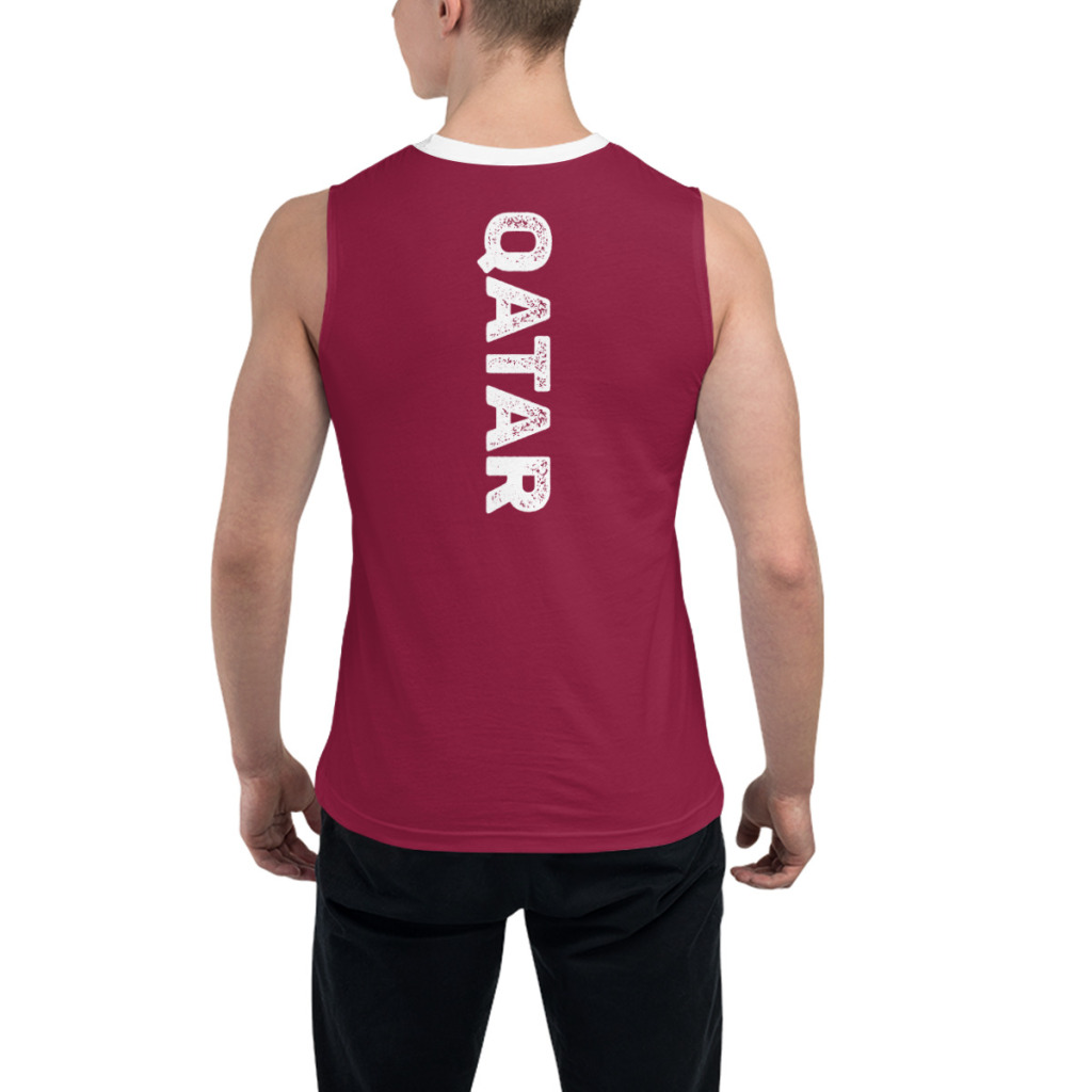 Camiseta Sem Mangas com Bandei - 3D Printing Qatar avaliação e preço