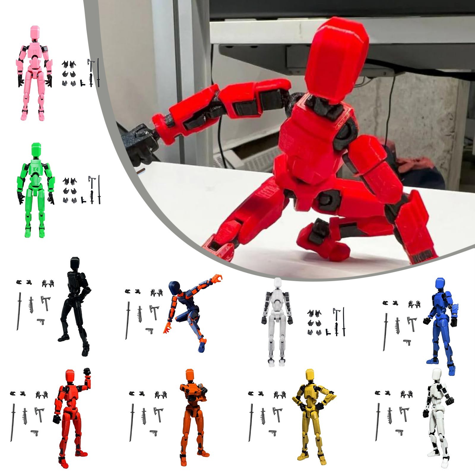 Titan 13 com asas figura brinq - 3D Printing Joint avaliação e preço
