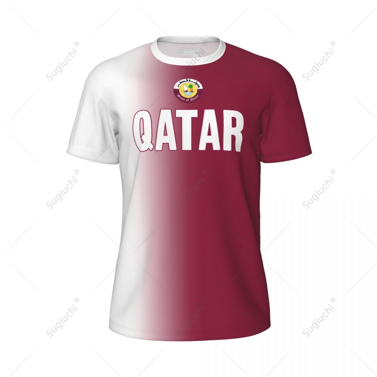 Camiseta esportiva de malha co - 3D Printing Qatar avaliação e preço