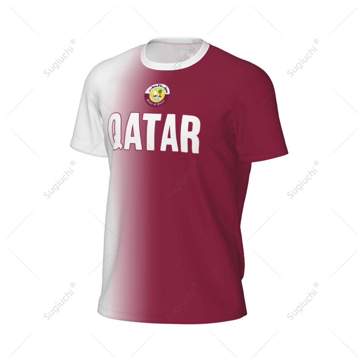 Camiseta esportiva de malha co - 3D Printing Qatar avaliação e preço