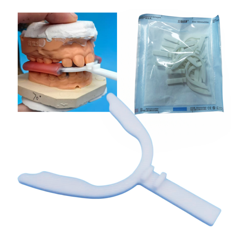 10 Peças/Saco Garfo de Mordida - 3D Printing Orthodontics avaliação e preço