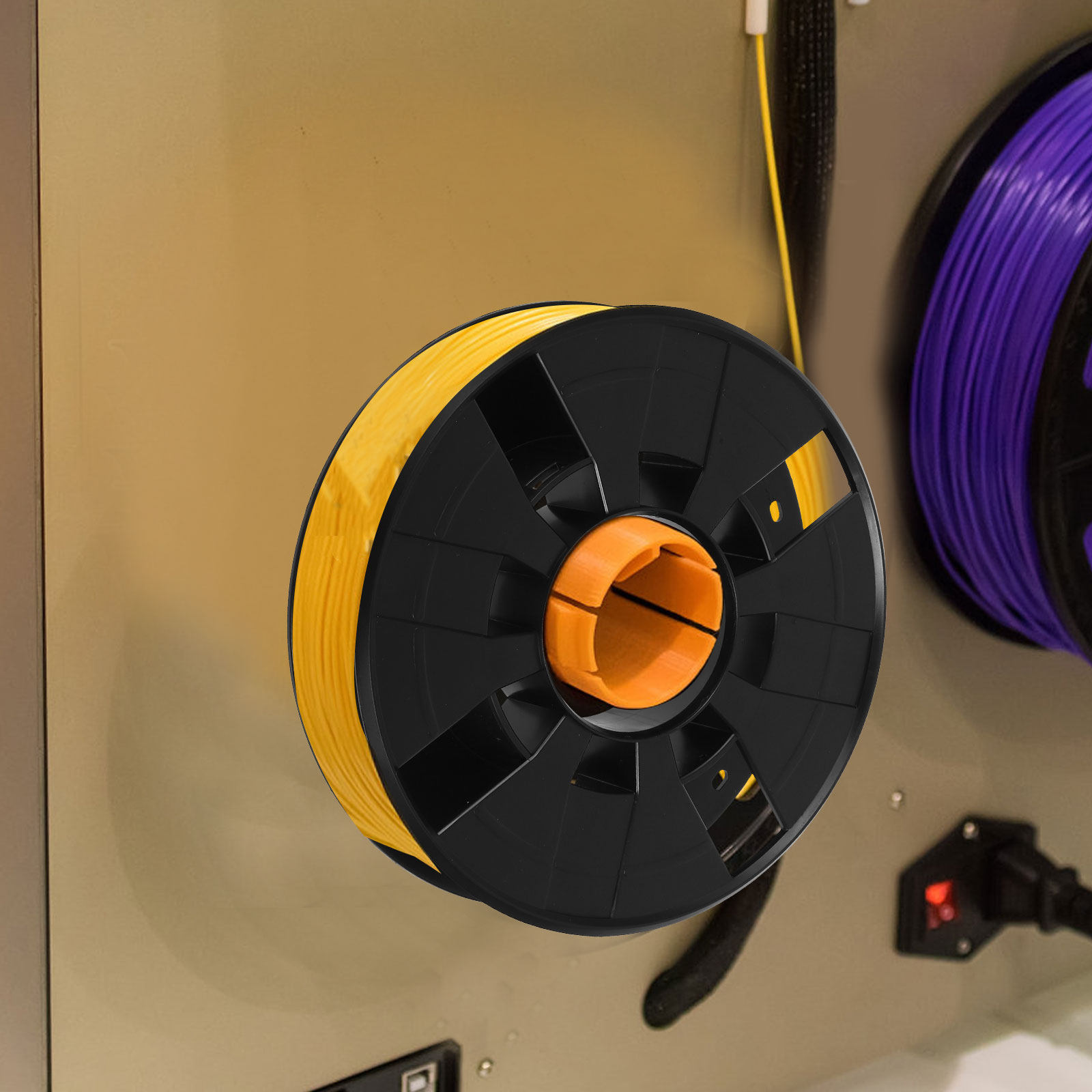 Carretel de Cabo Extensor 0,25 - 3D Printing Plastic avaliação e preço