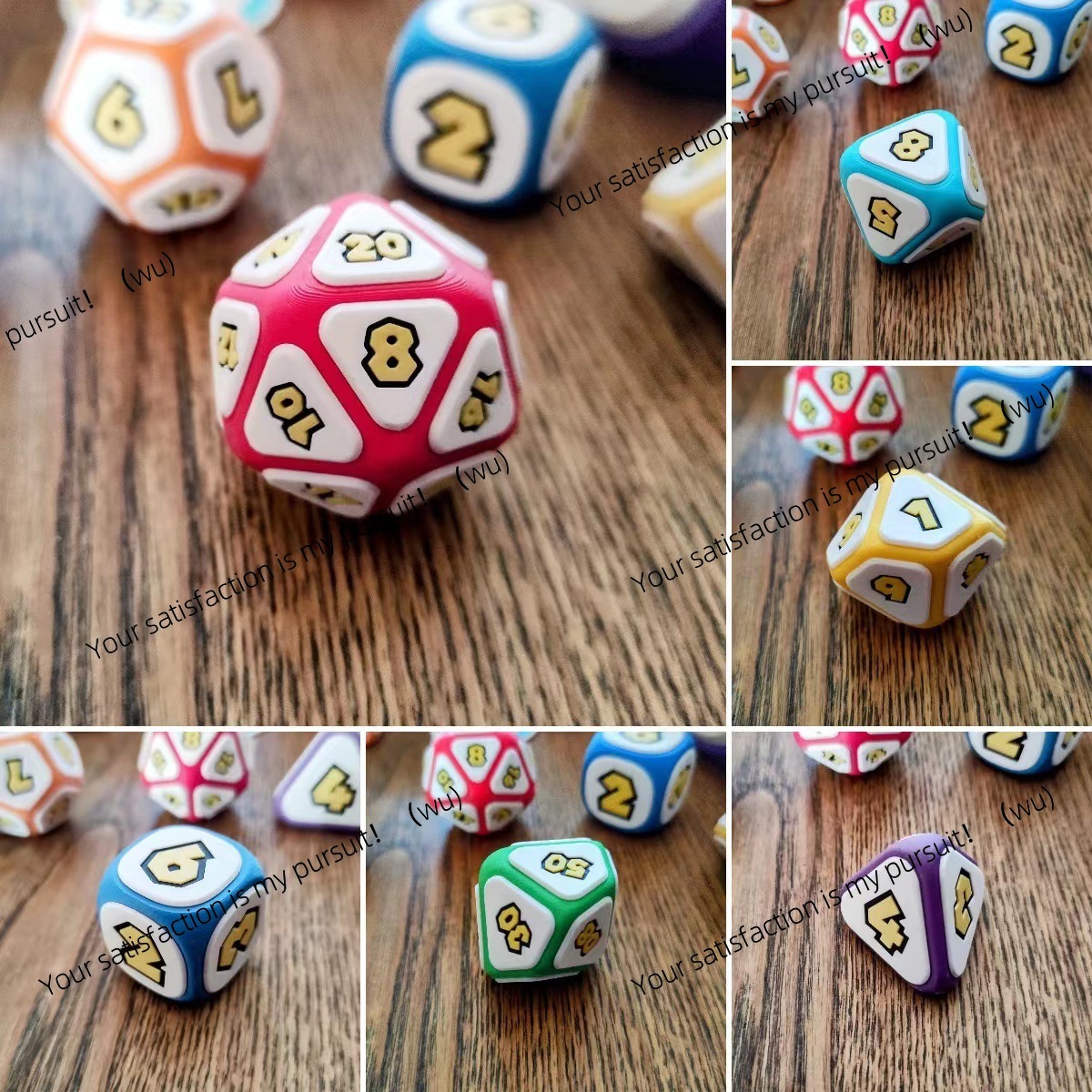 Dados para jogos de RPG de mes - 3D Printing Desk avaliação e preço